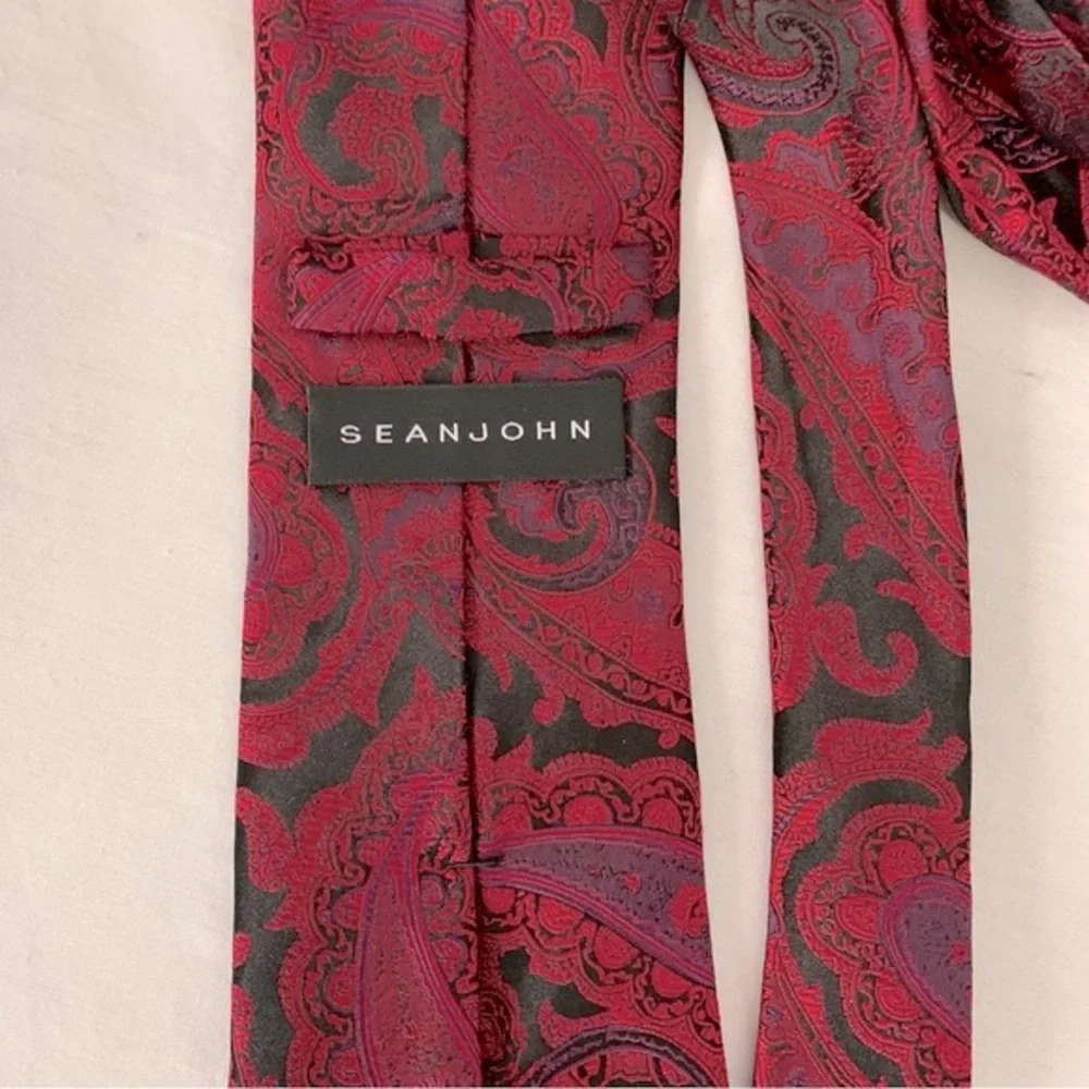 Sean John Paisley Print Tie